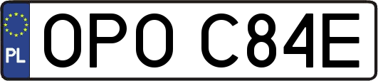OPOC84E