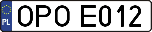 OPOE012