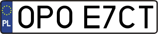 OPOE7CT
