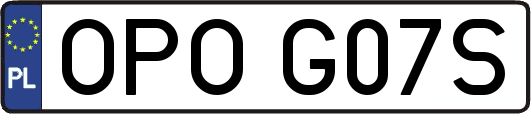 OPOG07S