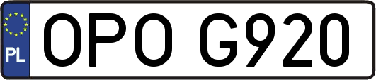 OPOG920