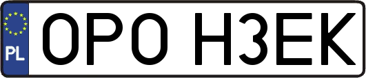 OPOH3EK