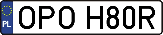 OPOH80R