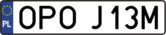 OPOJ13M