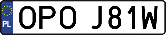 OPOJ81W