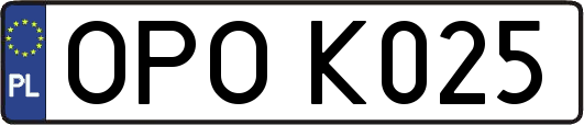 OPOK025