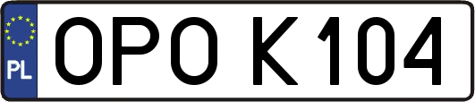 OPOK104