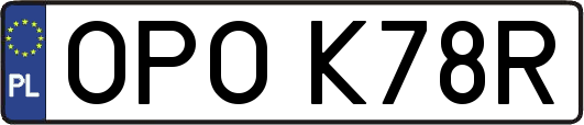 OPOK78R