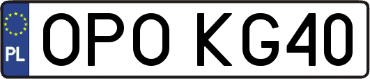 OPOKG40