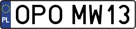 OPOMW13