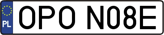 OPON08E