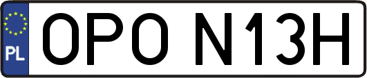 OPON13H