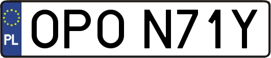 OPON71Y