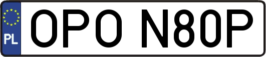 OPON80P