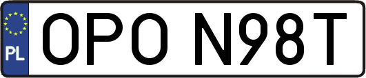 OPON98T