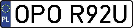 OPOR92U