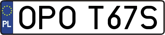 OPOT67S