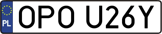OPOU26Y