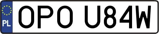 OPOU84W