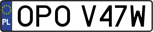 OPOV47W