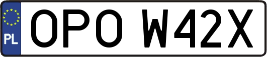 OPOW42X