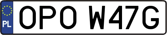 OPOW47G