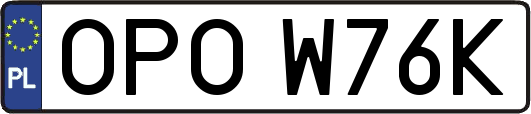 OPOW76K