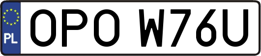 OPOW76U