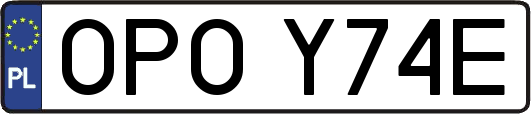 OPOY74E