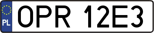 OPR12E3