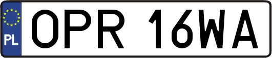 OPR16WA