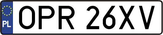 OPR26XV