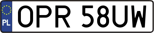 OPR58UW