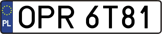 OPR6T81