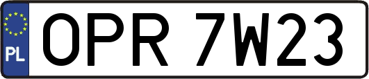 OPR7W23
