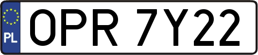 OPR7Y22