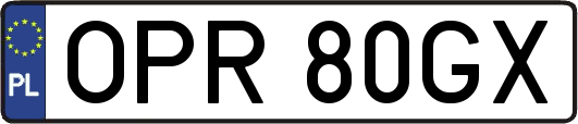 OPR80GX