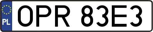 OPR83E3