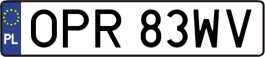 OPR83WV