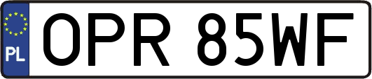 OPR85WF