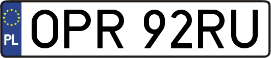 OPR92RU