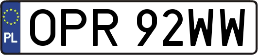 OPR92WW