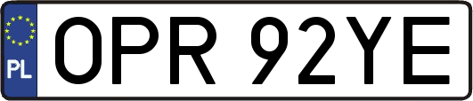OPR92YE