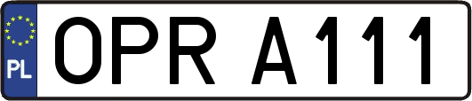 OPRA111