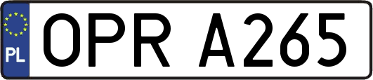 OPRA265