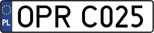OPRC025