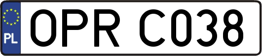 OPRC038