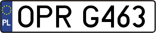 OPRG463