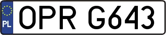 OPRG643