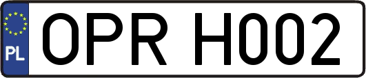 OPRH002